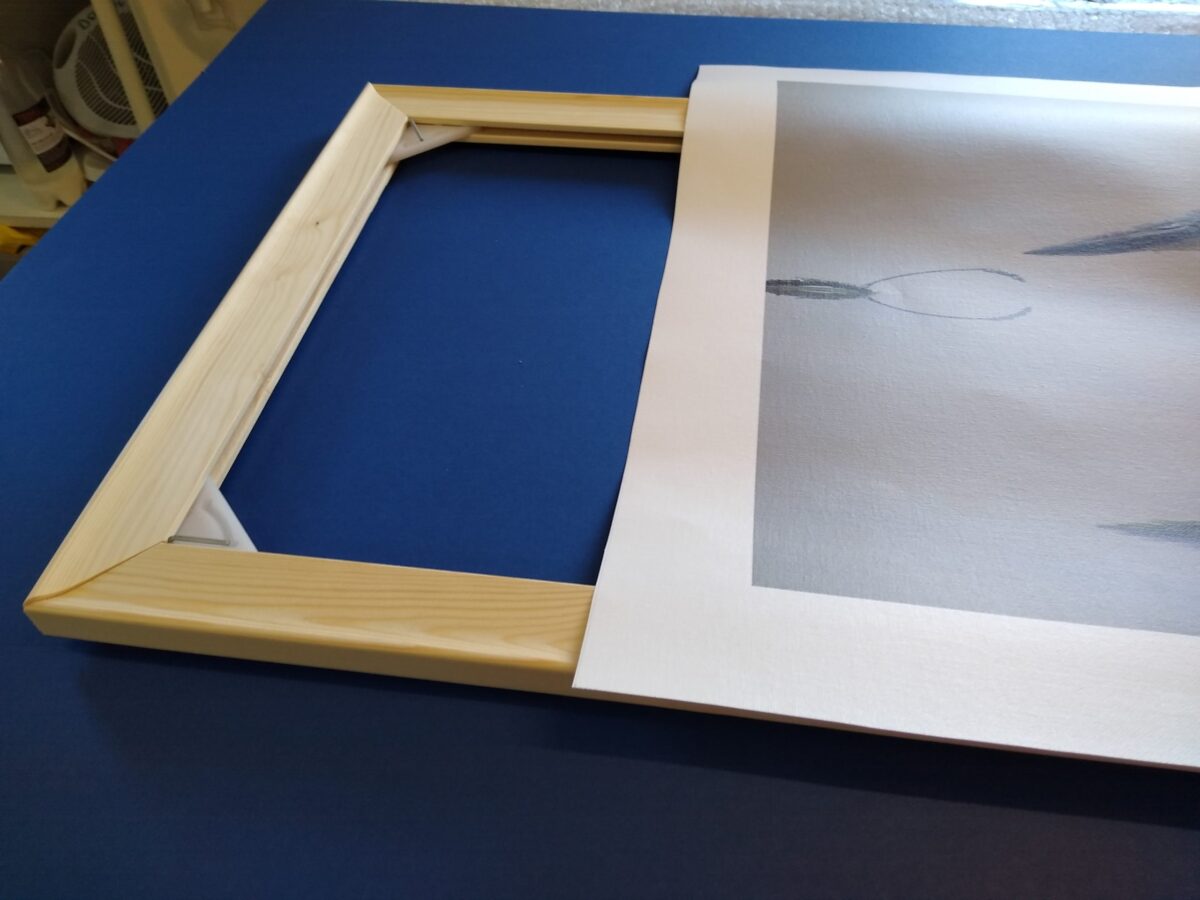 Canvas Framing - Framework Studios Picture Framers